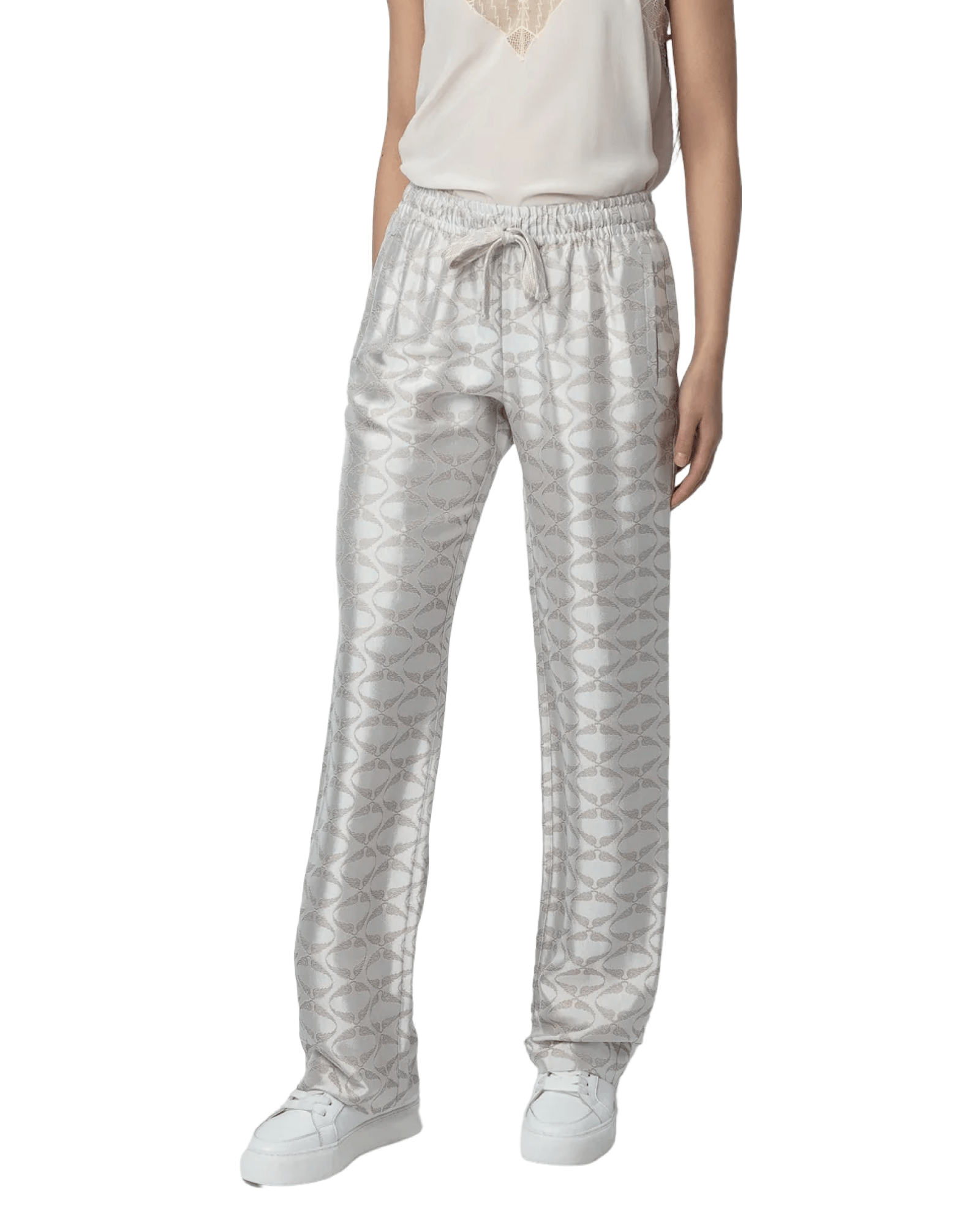 Zadig&Voltaire - Панталони - Pomy Jacquard Pants - Love|Labels
