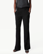 Zadig&Voltaire - Панталони - Poxy Silk Strass Trousers - Love|Labels