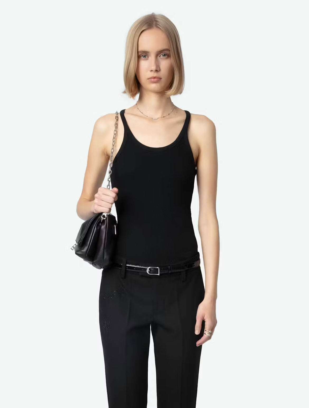 Zadig&Voltaire - Панталони - Prune Strass Star Trousers - Love|Labels