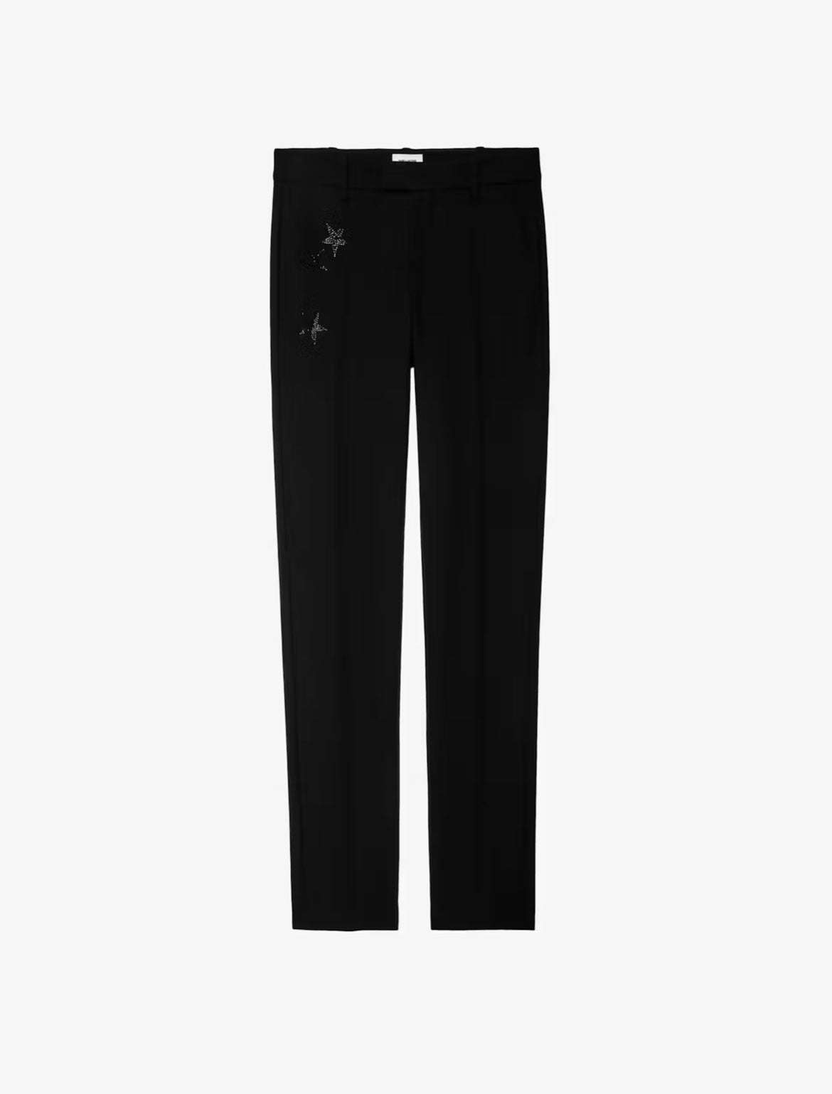 Zadig&Voltaire - Панталони - Prune Strass Star Trousers - Love|Labels