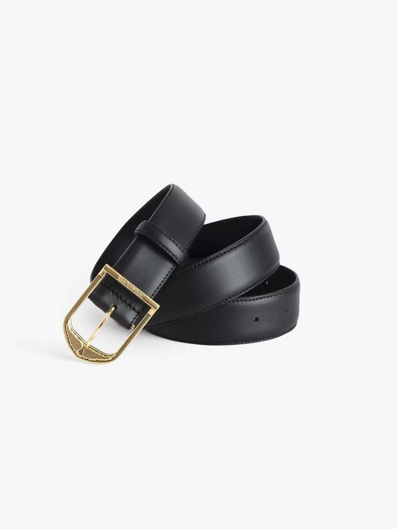 Zadig&Voltaire - Аксесоари - Други - Raise Leather Belt - Love|Labels