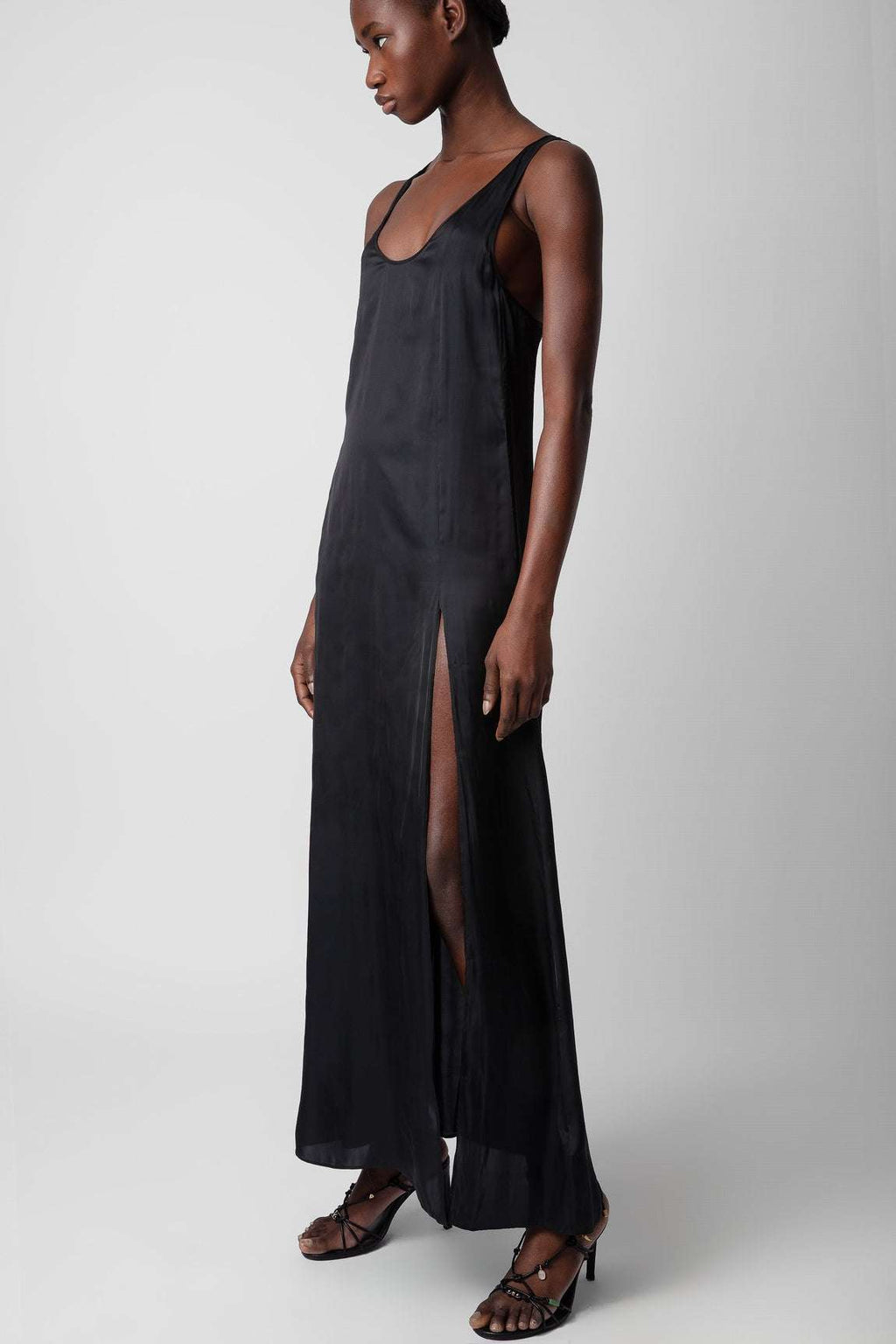 Zadig&Voltaire - Рокли - Rarys Satin Dress - Love|Labels