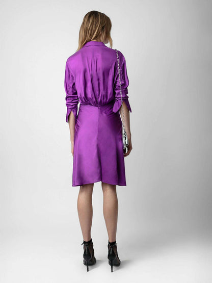 Zadig&Voltaire - Рокли - Rozo Satin Dress - Love|Labels