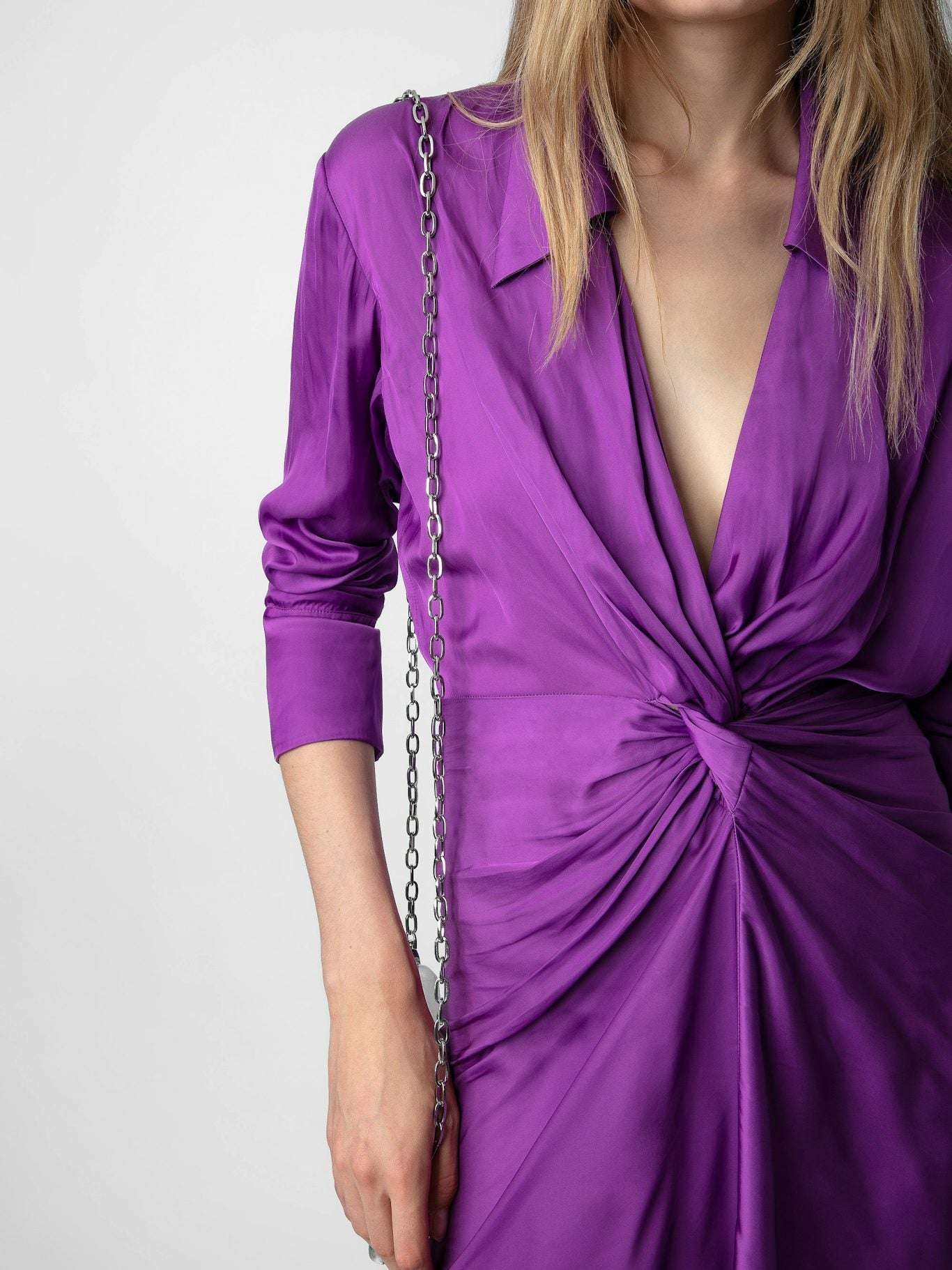 Zadig&Voltaire - Рокли - Rozo Satin Dress - Love|Labels
