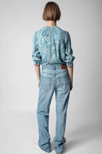 Zadig&Voltaire - Ризи - Teak Blue Blouse - Love|Labels