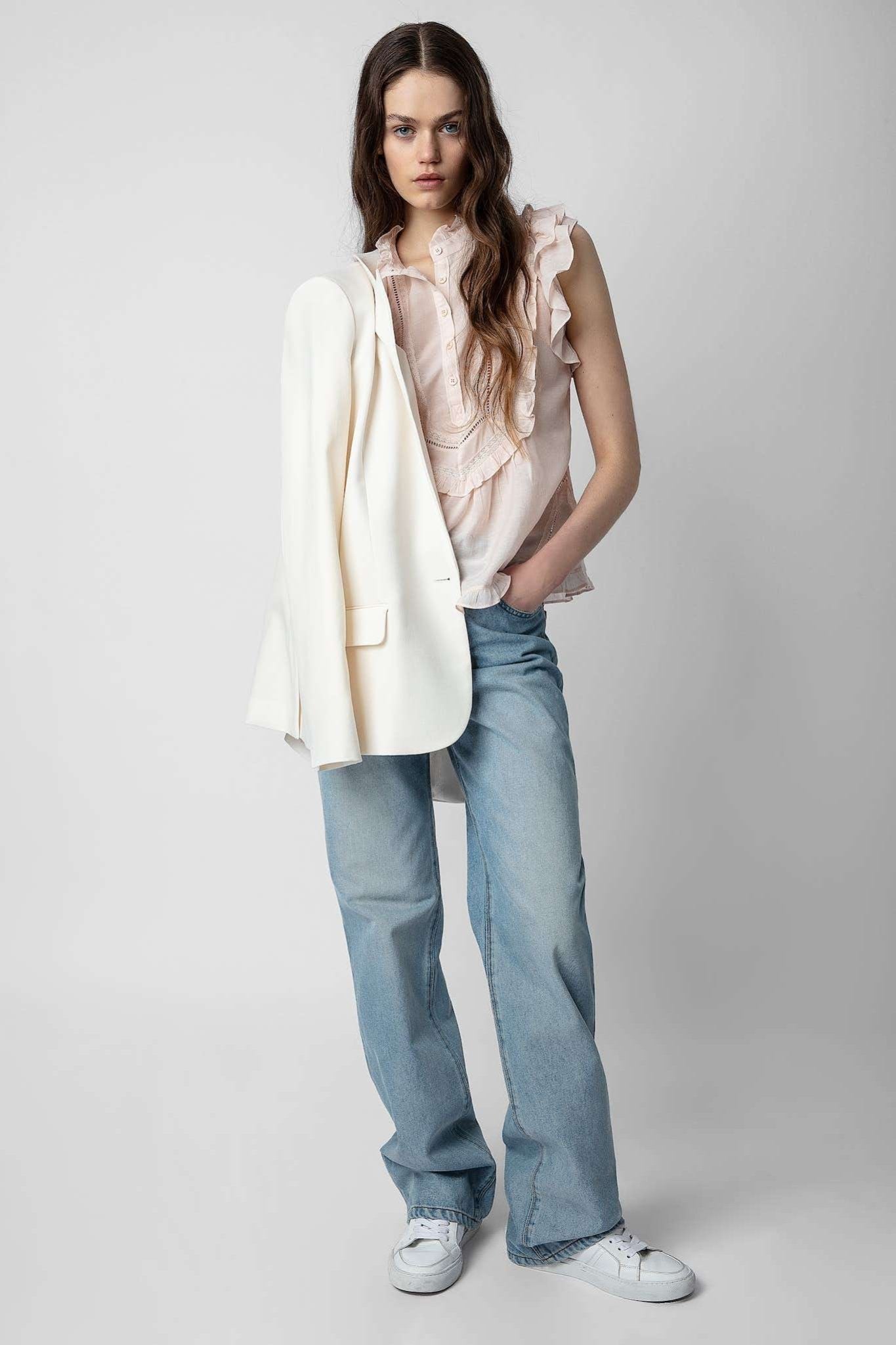 Zadig&Voltaire - Ризи - Top Tama Nude - Love|Labels