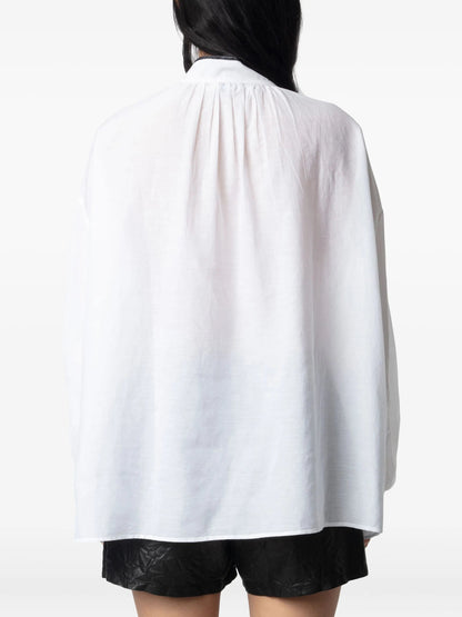 Zadig&Voltaire - Блузи - Troene White Blouse - Love|Labels