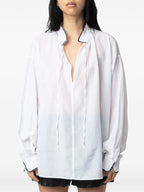 Zadig&Voltaire - Блузи - Troene White Blouse - Love|Labels