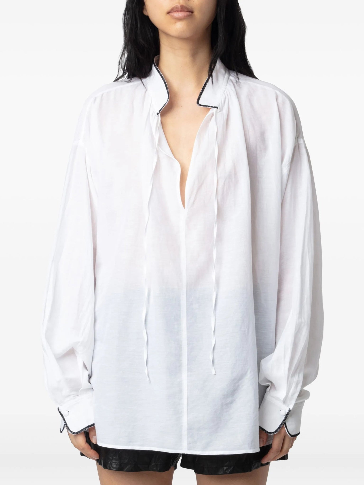 Zadig&Voltaire - Блузи - Troene White Blouse - Love|Labels
