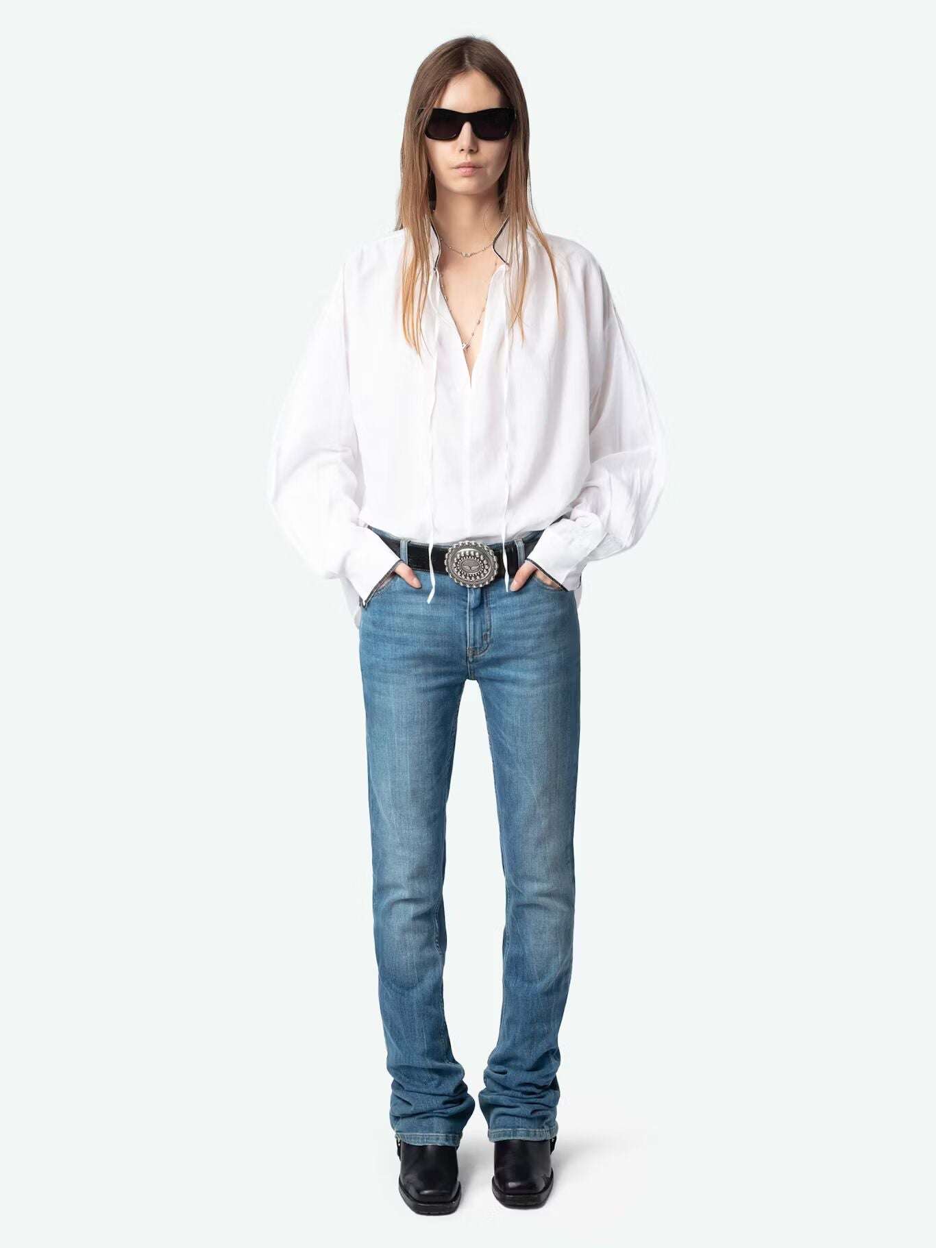 Zadig&Voltaire - Блузи - Troene White Blouse - Love|Labels