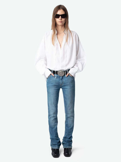 Zadig&Voltaire - Блузи - Troene White Blouse - Love|Labels