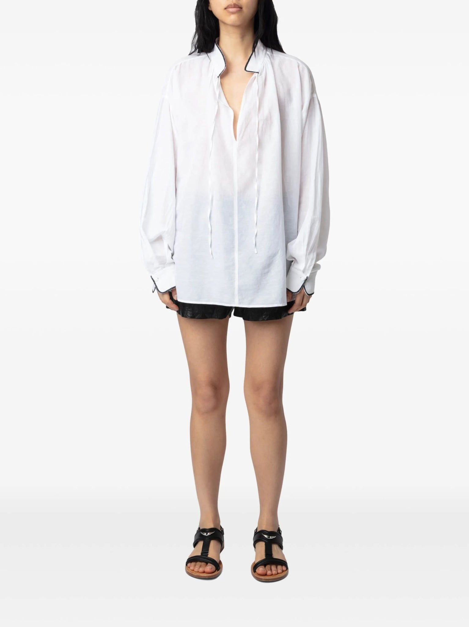 Zadig&Voltaire - Блузи - Troene White Blouse - Love|Labels