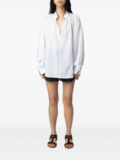 Zadig&Voltaire - Блузи - Troene White Blouse - Love|Labels