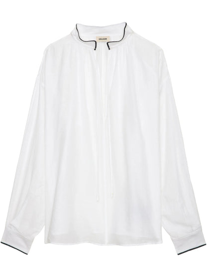 Zadig&Voltaire - Блузи - Troene White Blouse - Love|Labels