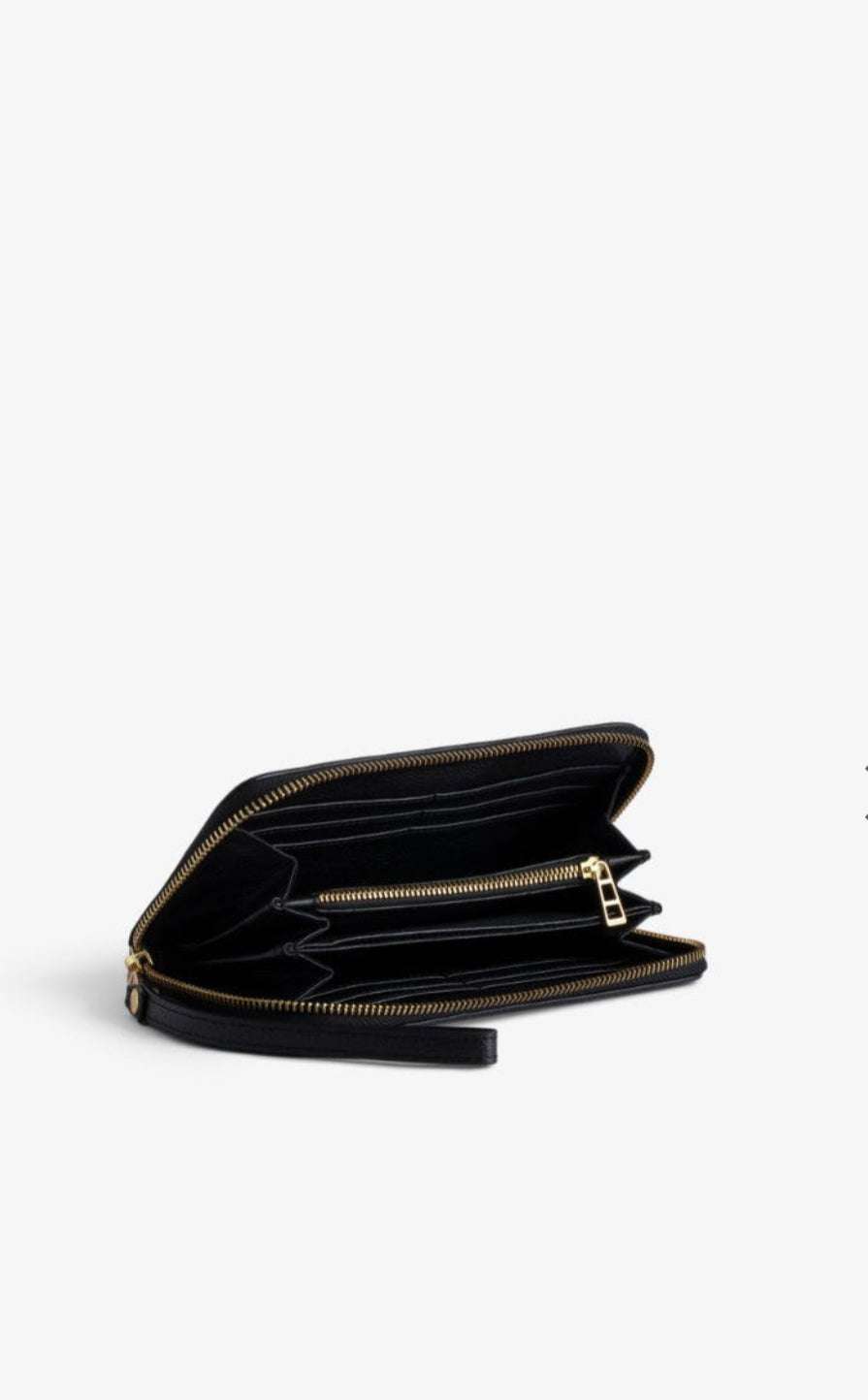 Zadig&Voltaire - Аксесоари - Други - ZV Black Leather Wallet - Love|Labels
