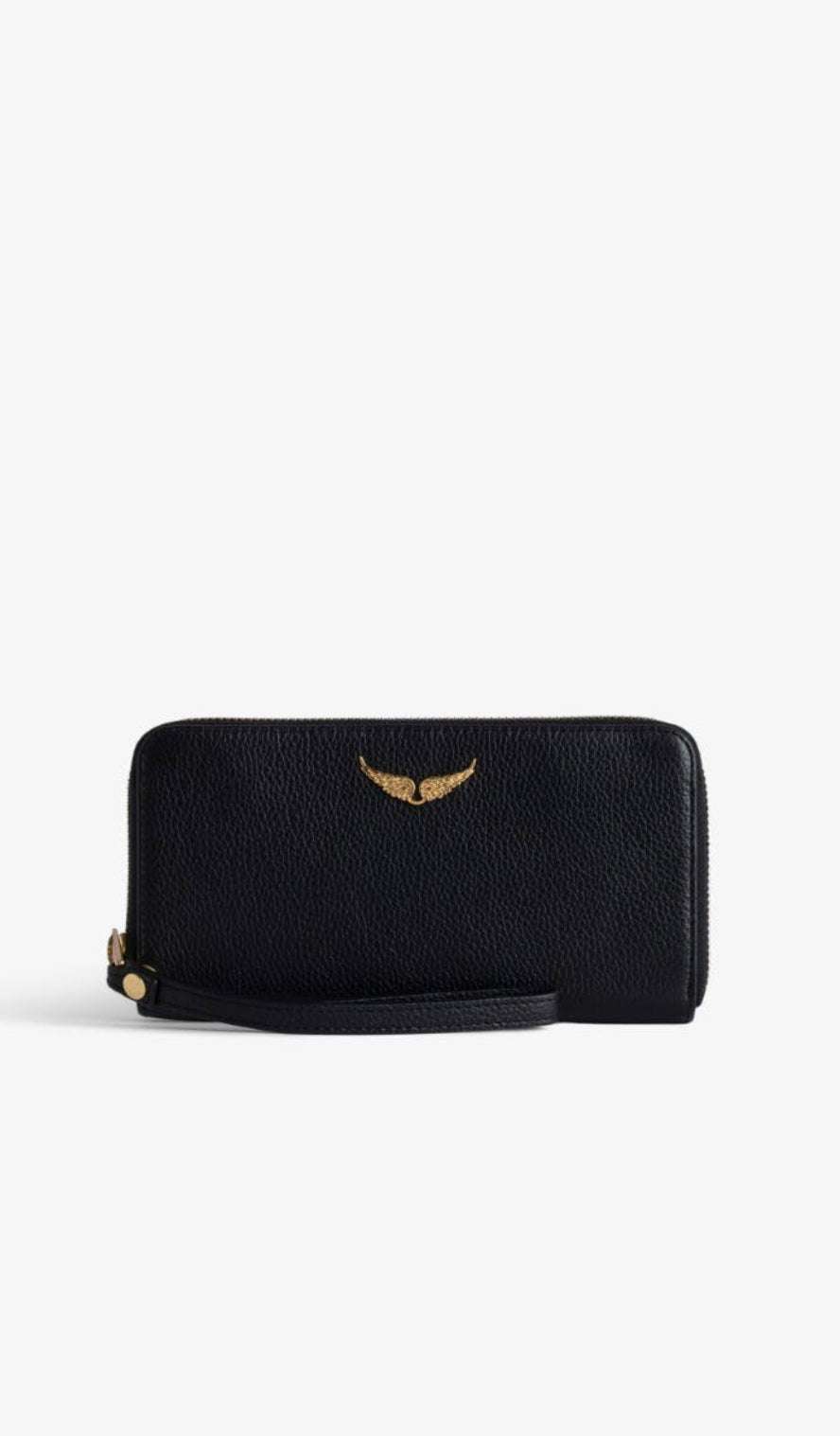 Zadig&Voltaire - Аксесоари - Други - ZV Black Leather Wallet - Love|Labels