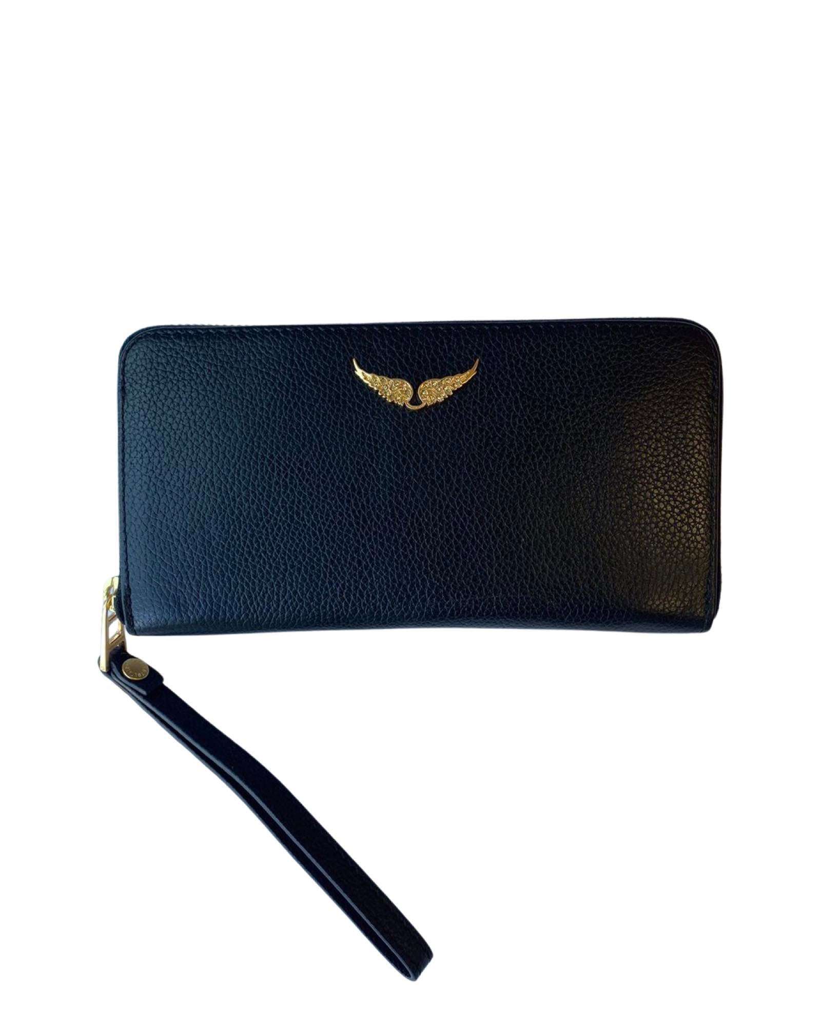 Zadig&Voltaire - Аксесоари - Други - ZV Black Leather Wallet - Love|Labels