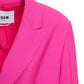Peak-Lapels Double-Breasted Blazer