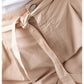 Beige Paper Bag Shorts