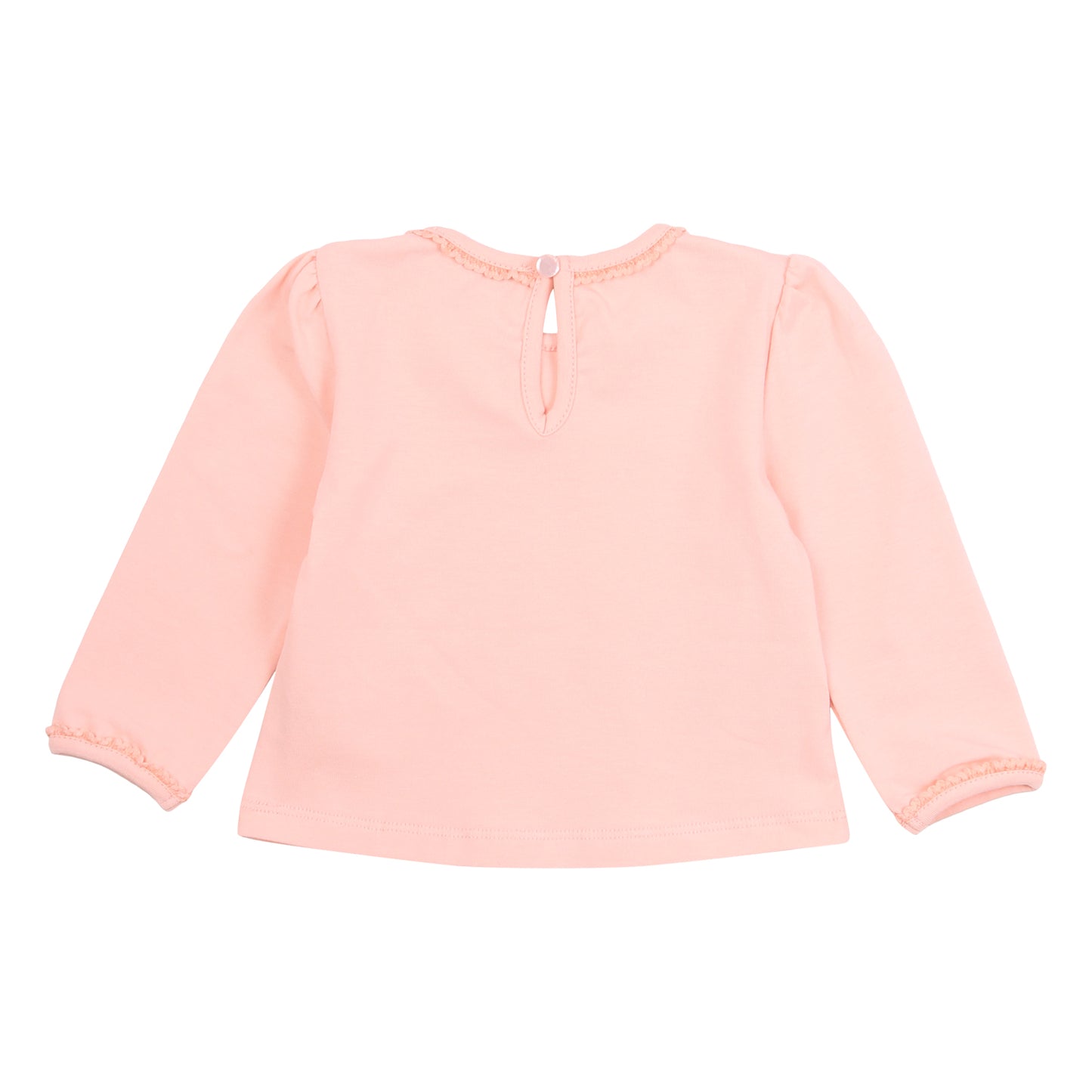 Pink Print Long-Sleeve T-Shirt