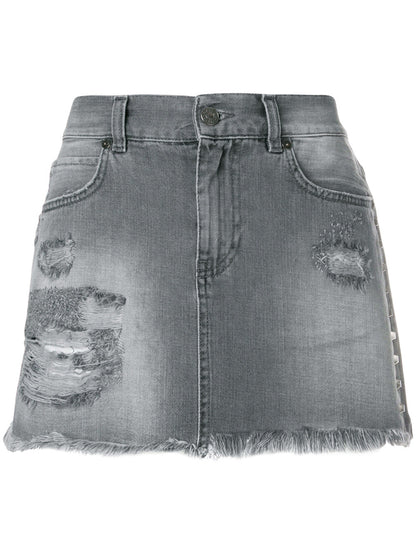 Denim Mini Skirt