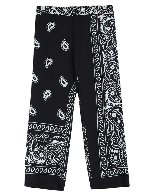 Paisley Black Pants