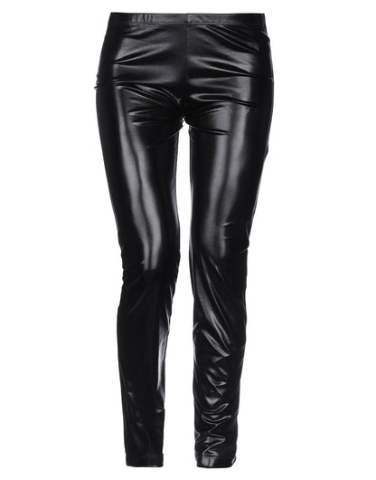 Faux Leather Black Leggings