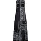 Paisley Maxi Dress - Black