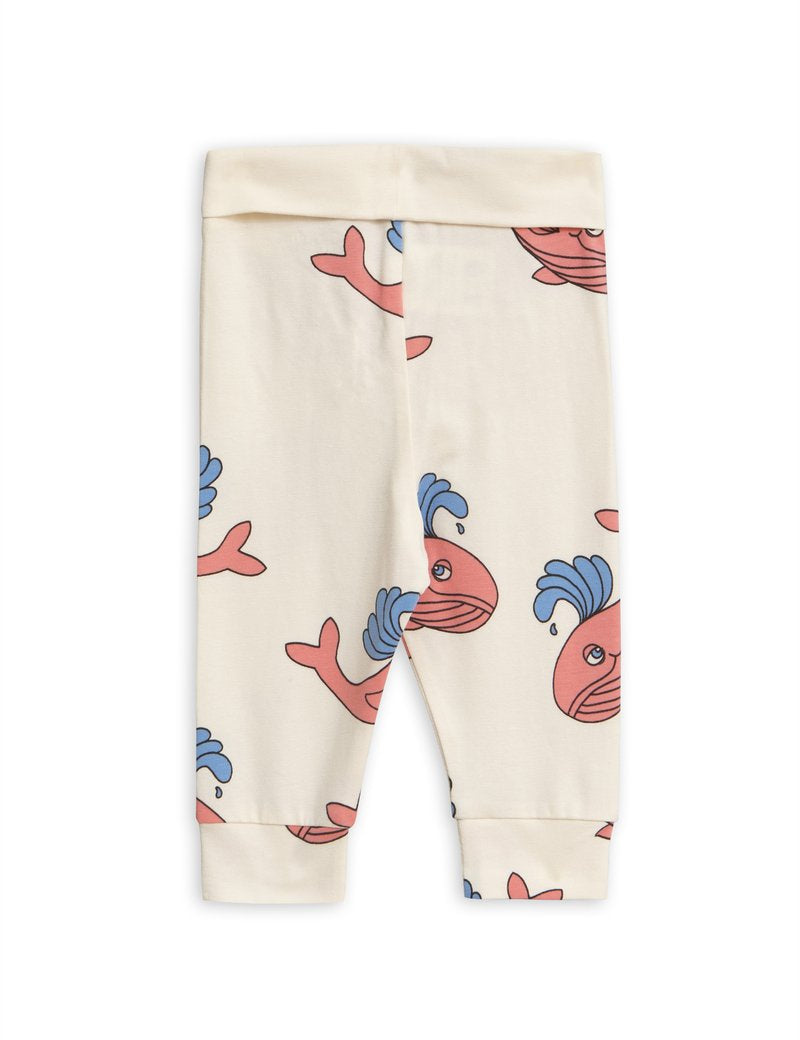 Pink Whales Leggings