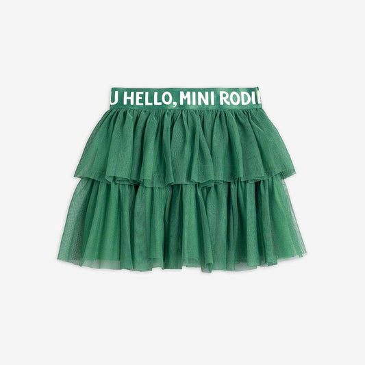 Green Tulle Skirt