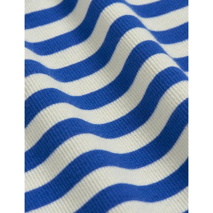 Blue Stripe Ribbed T-Shirt