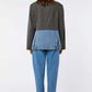 Blue Mom Fit Jeans