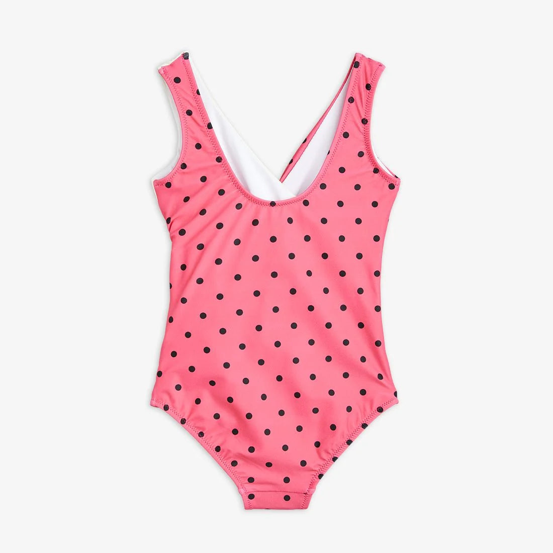 Polka Dot UV Swimsuit Pink