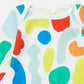 Abstract Smile Print Bodysuit Set