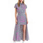Viola Dress With Pattern