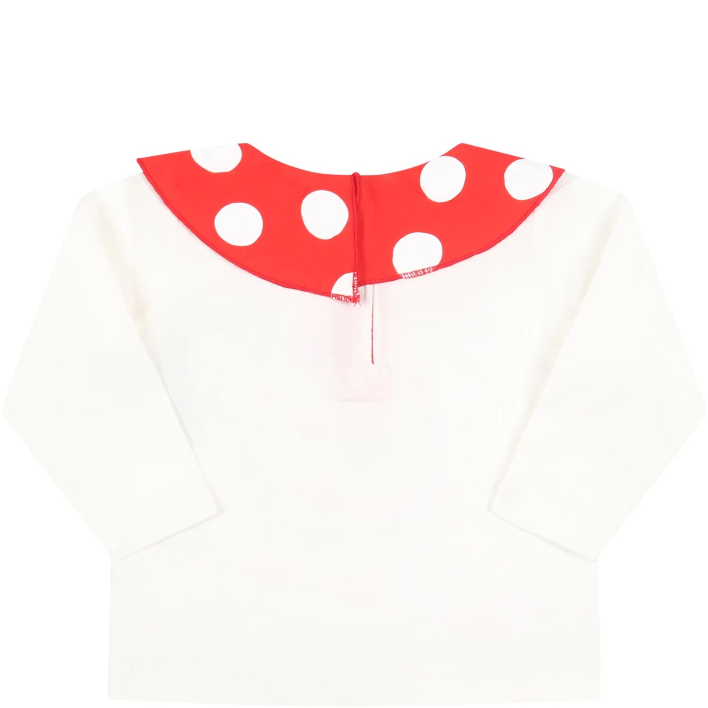 White Cotton Mushroom Top