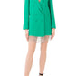 Green Blazer Dress