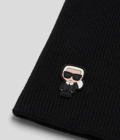 Ikonik Karl knitted scarf