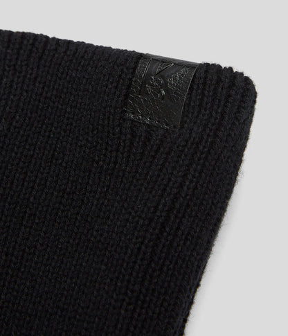 Ikonik Karl knitted scarf