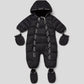 Baby Black Snowsuit Set