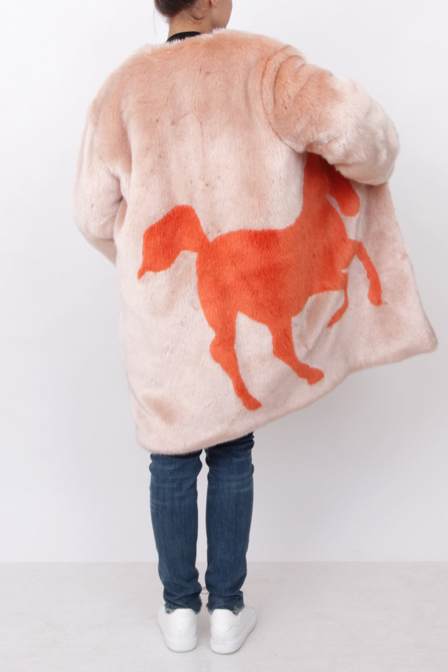 Running Horse Teddy Coat