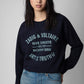 Upper Blason Embroidered Sweatshirt