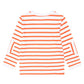 Embroidered Striped Cotton Jersey Top