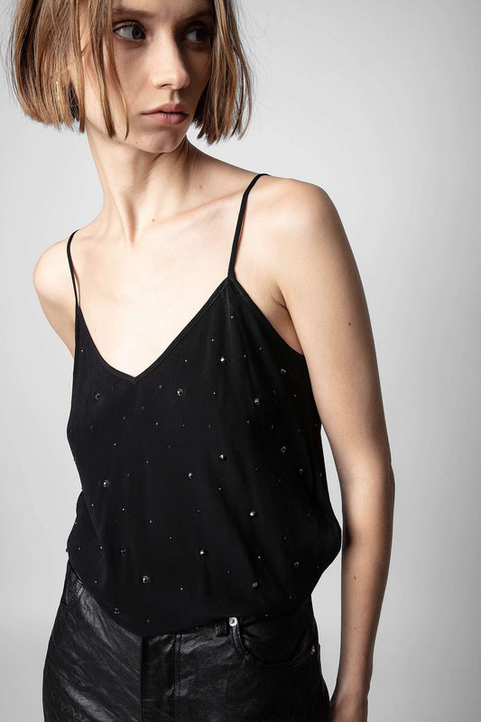 Casel Soft Strass Camisole