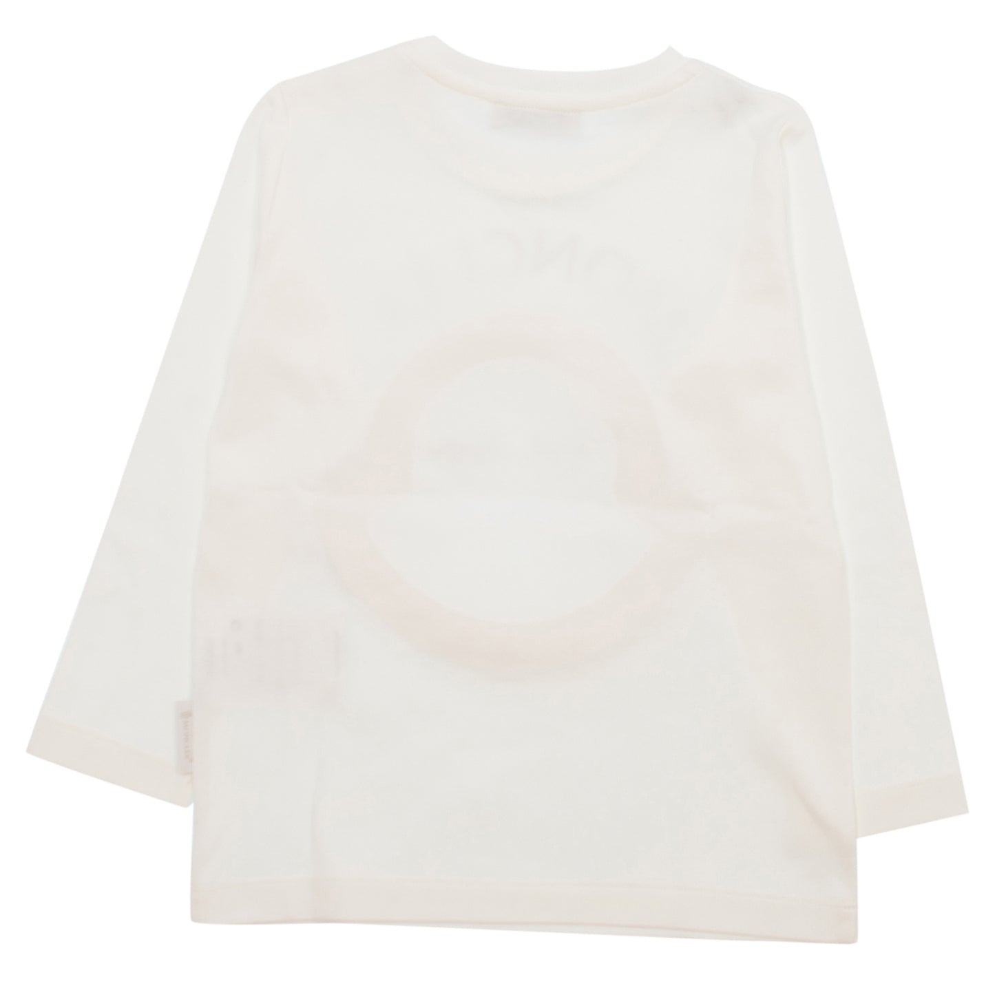 White Print Longsleeve T-Shirt