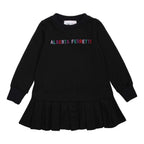 ALBERTA FERRETTI Kids - Рокли - Colourful Logo Long - Sleeve Dress - Love|Labels