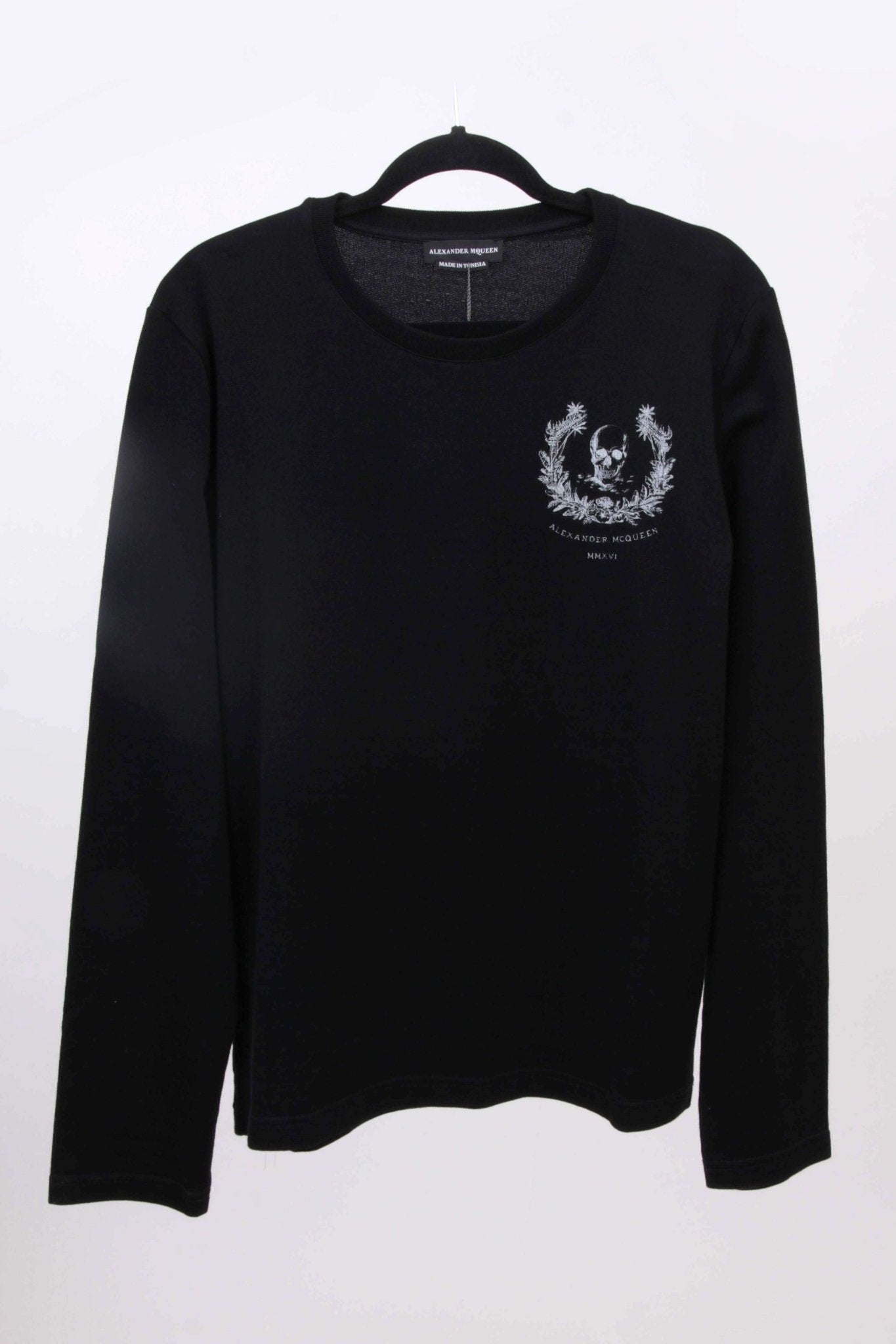 ALEXANDER MCQUEEN - Блузи - Black Jumper - Love|Labels