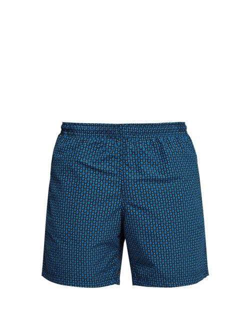 ALEXANDER MCQUEEN - Шорти - Blue Print Swim Shorts - Love|Labels