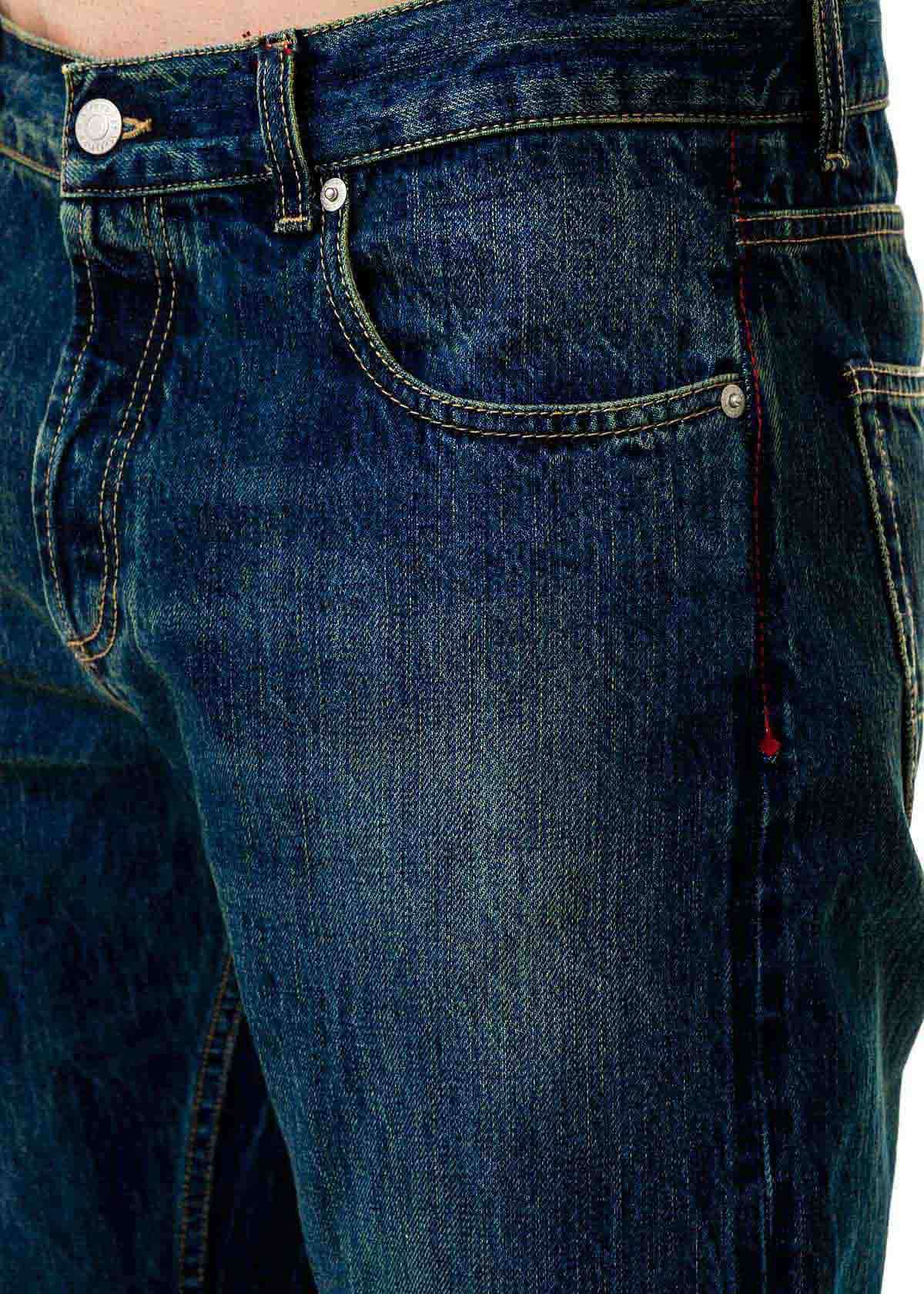 ALEXANDER MCQUEEN - Панталони - Blue Straight Jeans - Love|Labels