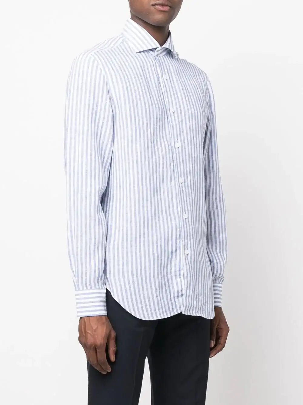 BARBA - Ризи - Stripe Cutaway - collar Shirt - Love|Labels